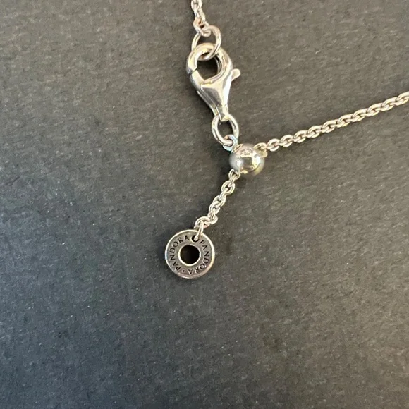 Brand new in box Pandora Signature Pave Necklace - Picture 8 of 9